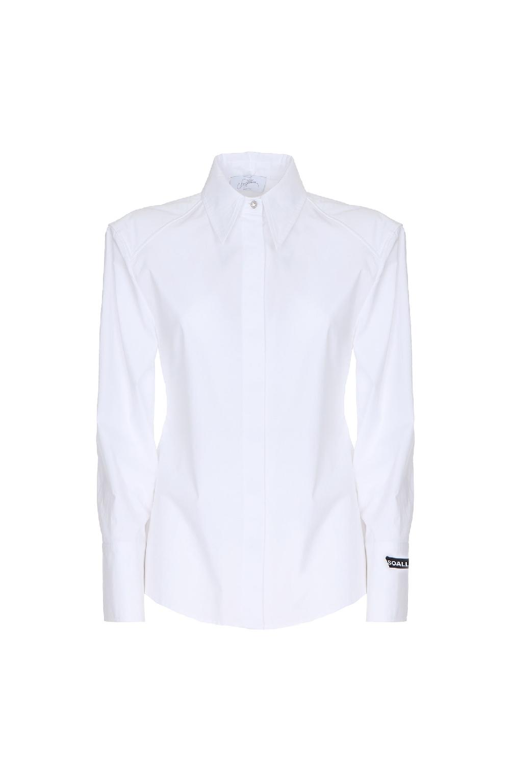 Soallure CAMICIA A CLESSIDRA IN COTONE In Linea