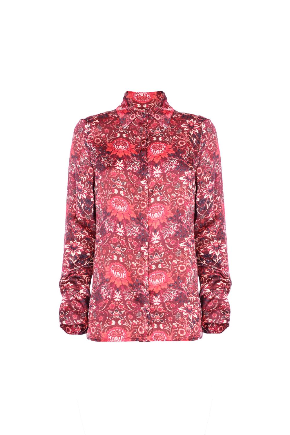Soallure CAMICIA CON COLLETTO IN RASO Acquista Ora