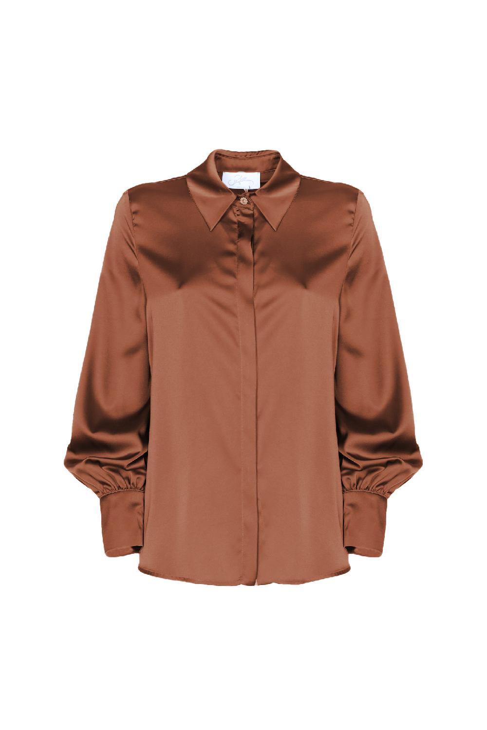 Soallure CAMICIA IN RASO Fino Al -60%