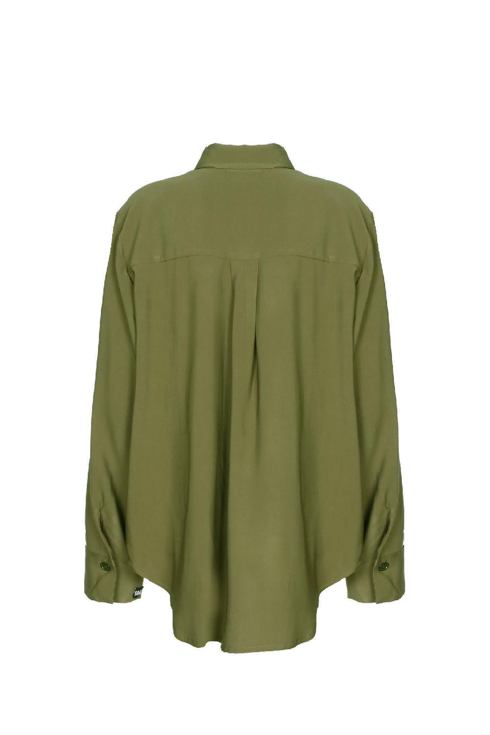 Soallure CAMICIA OVER IN TENCEL Shopping Online