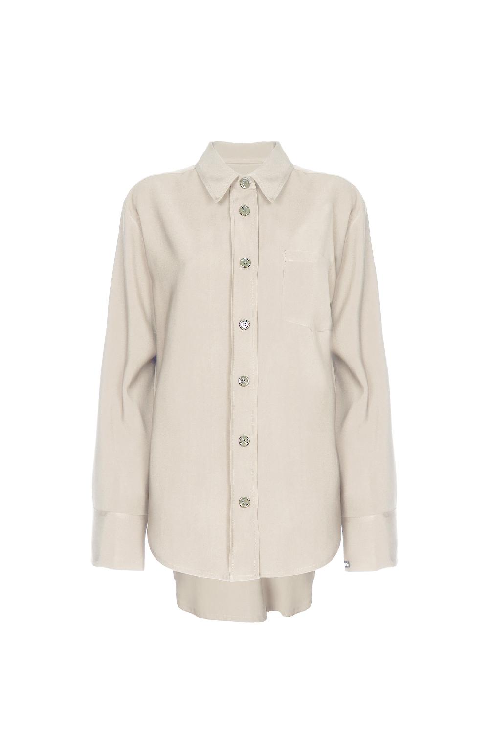 Soallure CAMICIA OVER IN TENCEL Shopping Online