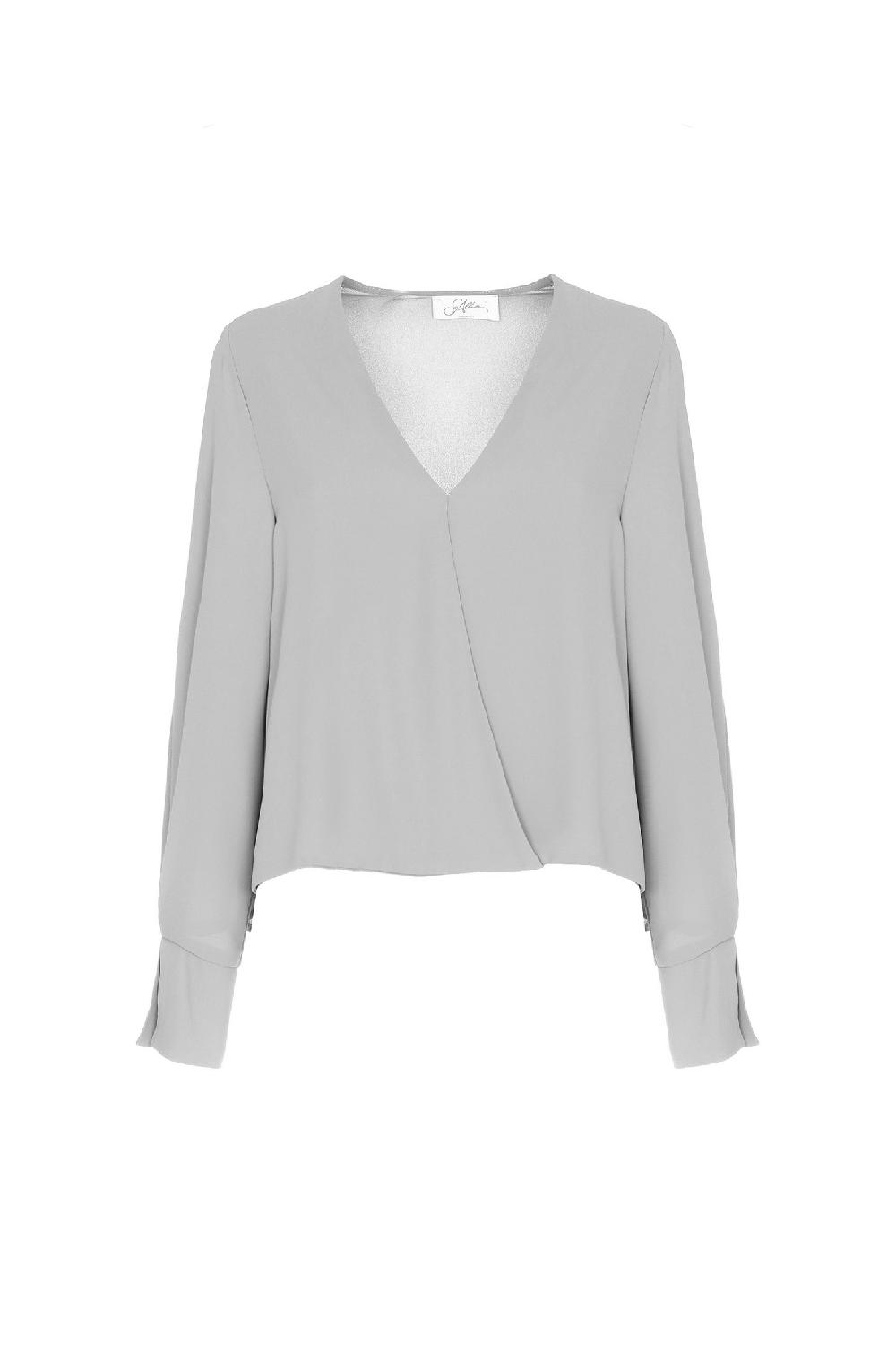 Soallure CAMICIA INCROCIO IN GEORGETTE Presa