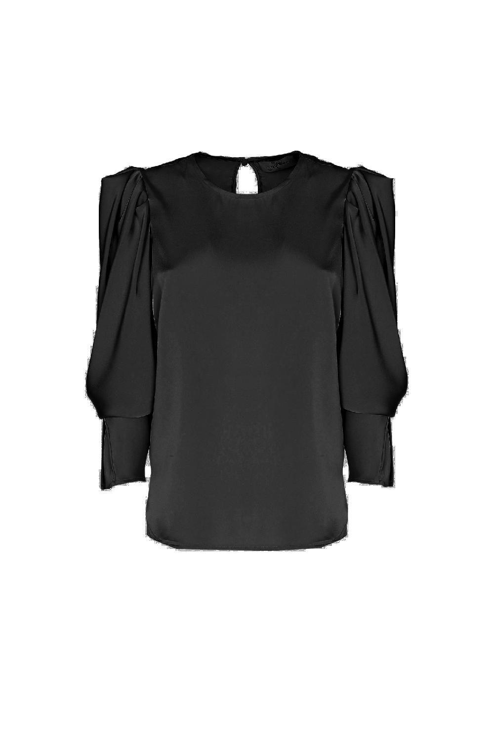 Soallure BLUSA MANICHE A SBUFFO RASO UNITO Offerta