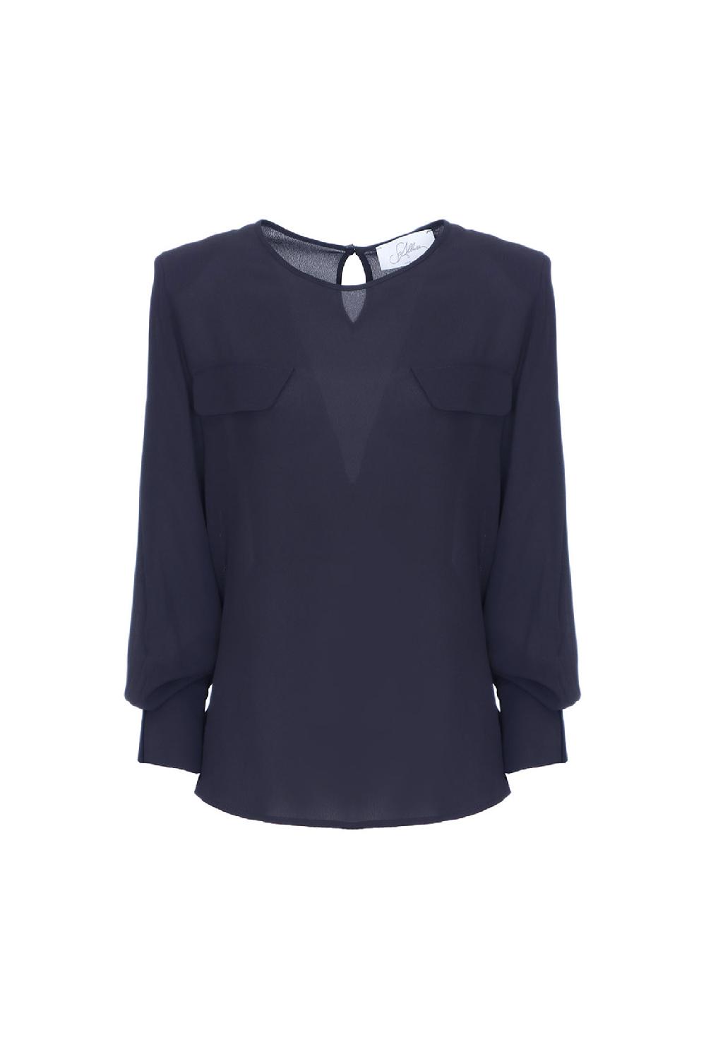 Soallure BLUSA GEORGETTE In Vendita