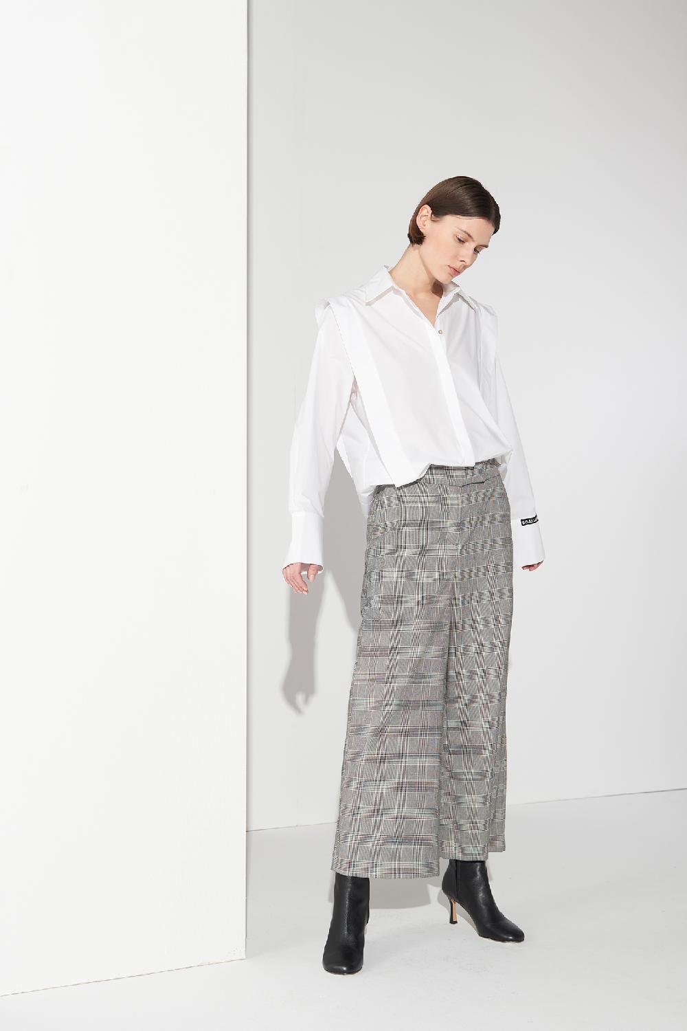 Soallure CAMICIA IN COTONE CON ALETTA Offerte