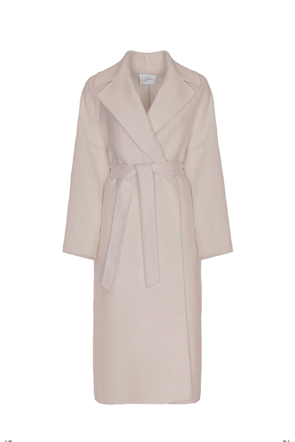 Soallure CAPPOTTO VESTAGLIA CON CINTURA Vendita Calda