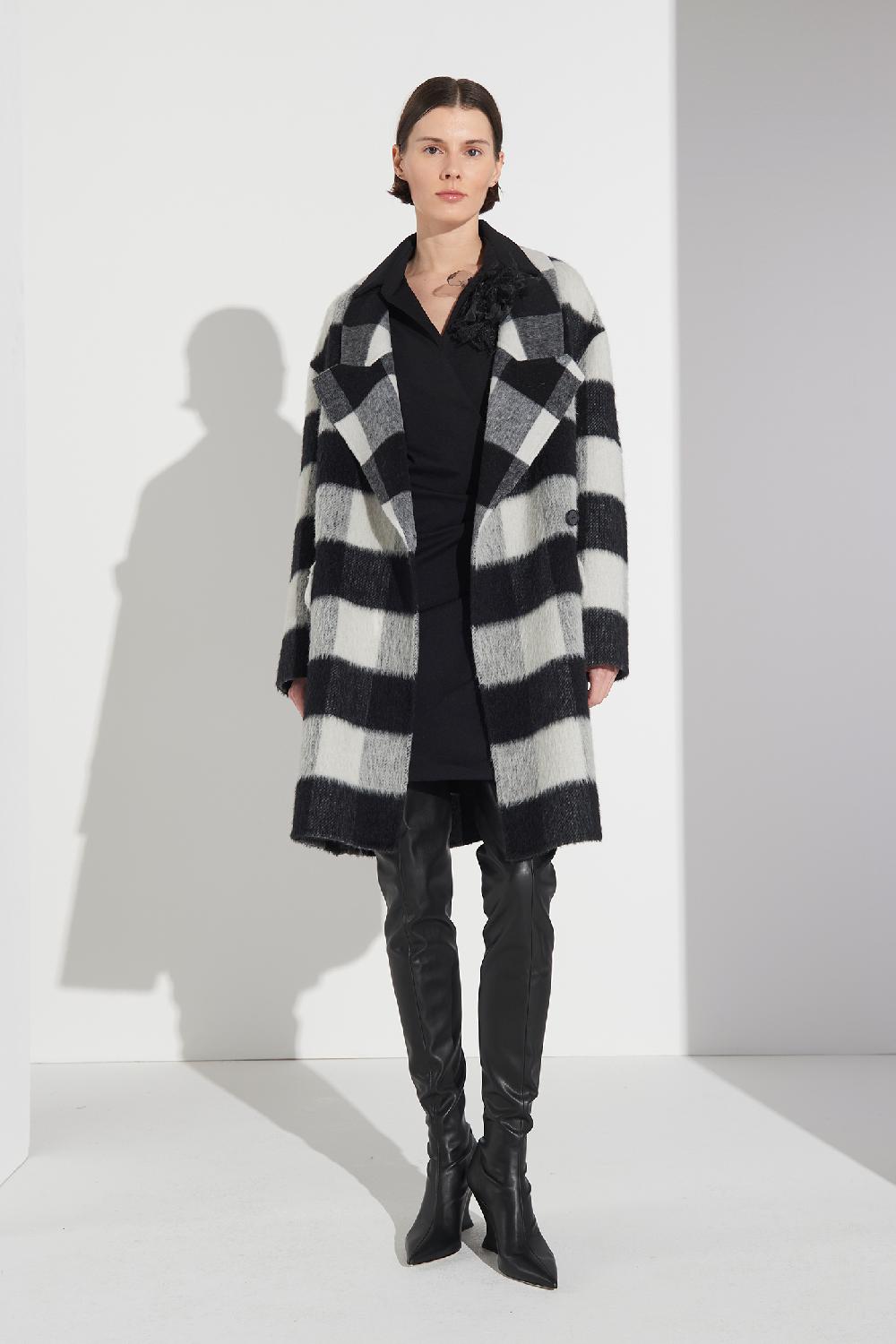 Soallure CAPPOTTO MIDI CHECK I Più Venduti