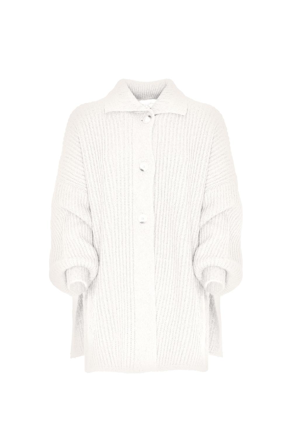 Soallure CARDIGAN OVER CON COLLETTO A POLO Promozione