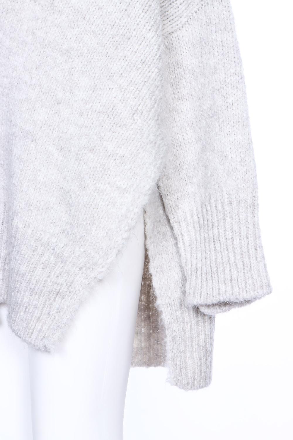 Soallure CARDIGAN CON COLLETTO IN MISTO MOHAIR Spedizione Gratuita