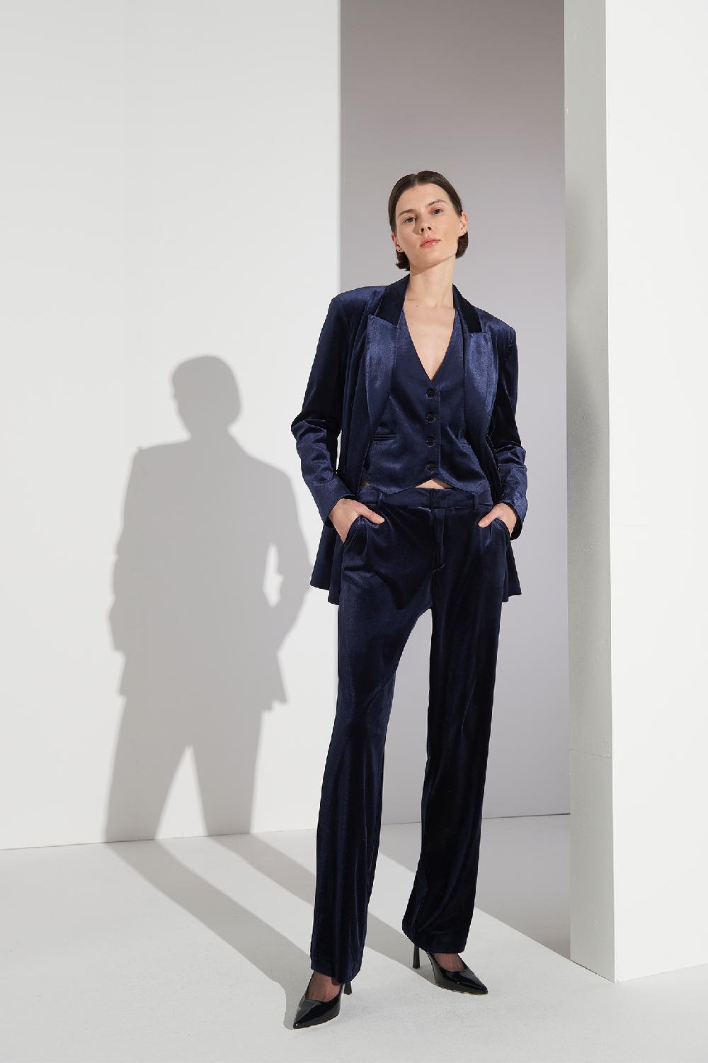 Soallure GILET CORTO IN VELLUTO Novità