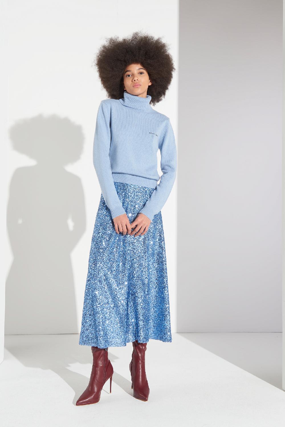 Soallure GONNA MIDI PAILLETTES Negozio