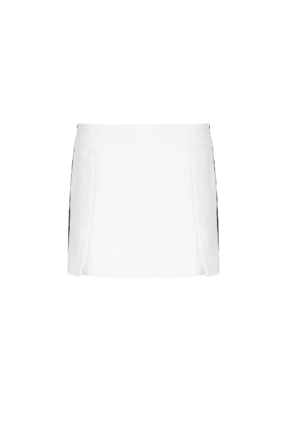 Soallure GONNA PANTALONE CON SPACCHETTI E DETTAGLI IN SATIN 2025