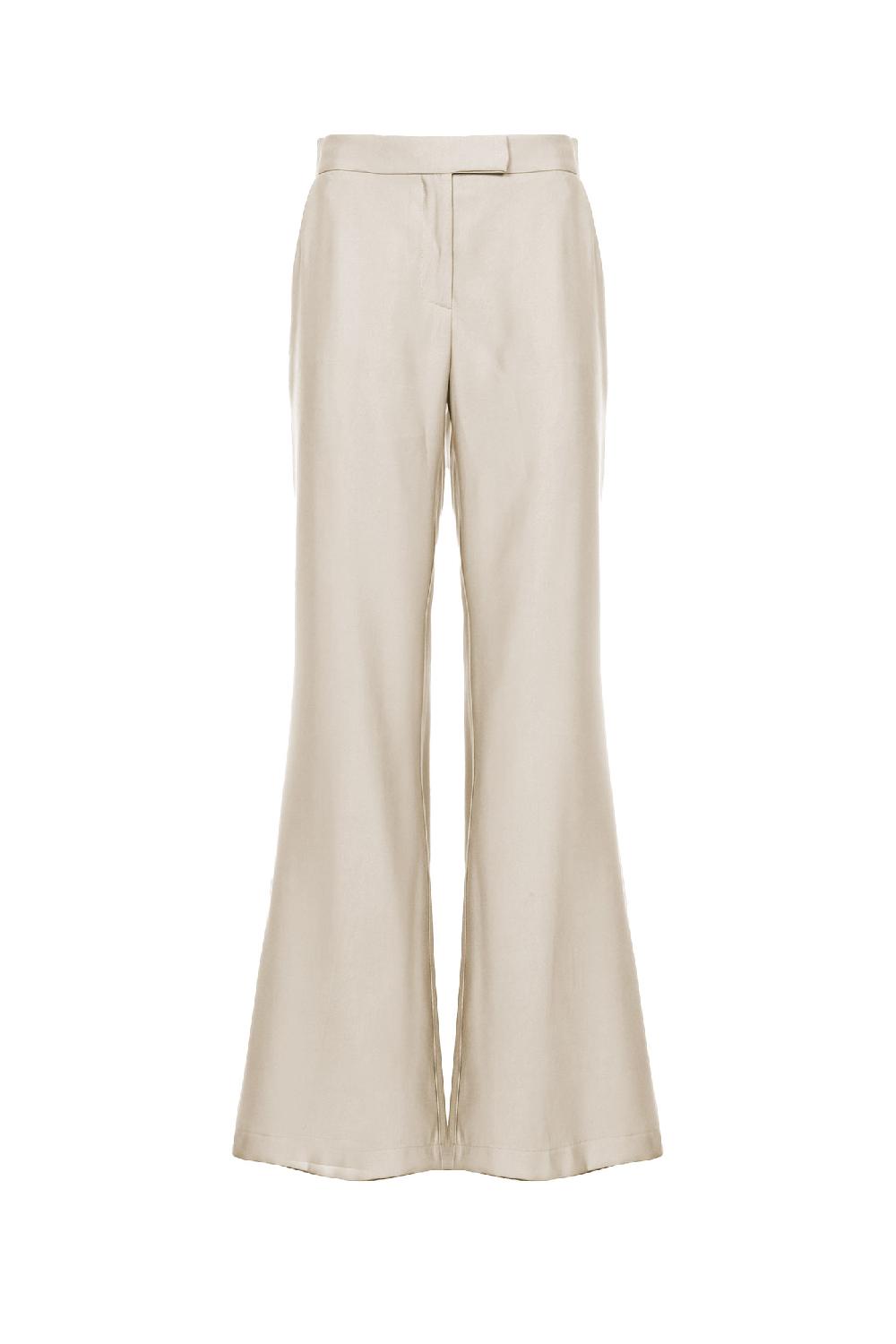 Soallure PANTALONE FLARE IN TENCEL 2025