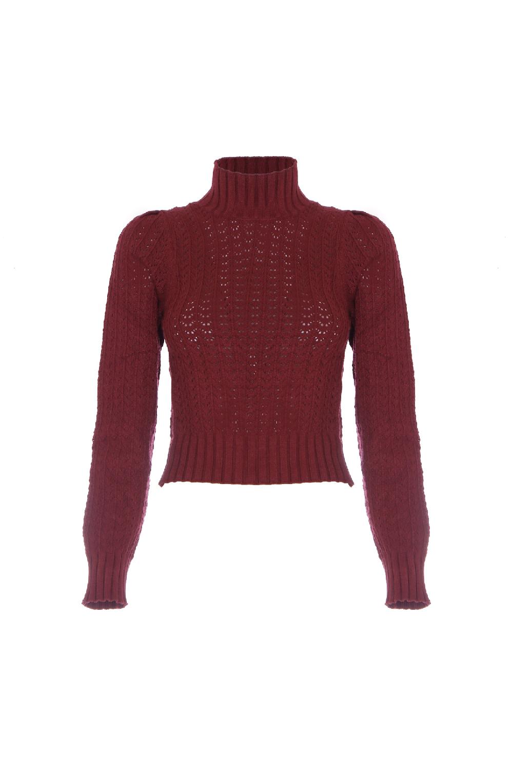 Soallure MAGLIA LUPETTO CROCHET Latest fashion