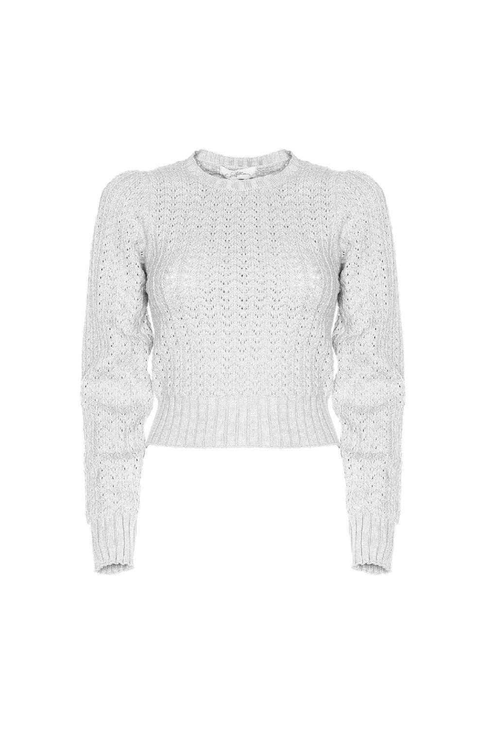Soallure MAGLIA CON LAVORAZIONE CROCHET Pezzi Unici