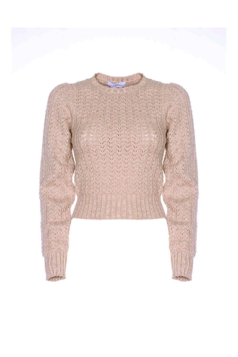 Soallure MAGLIA CON LAVORAZIONE CROCHET Pezzi Unici