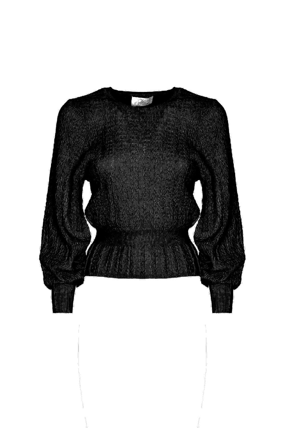 Soallure MAGLIA CROCHET GIROCOLLO Soddisfazione Garantita