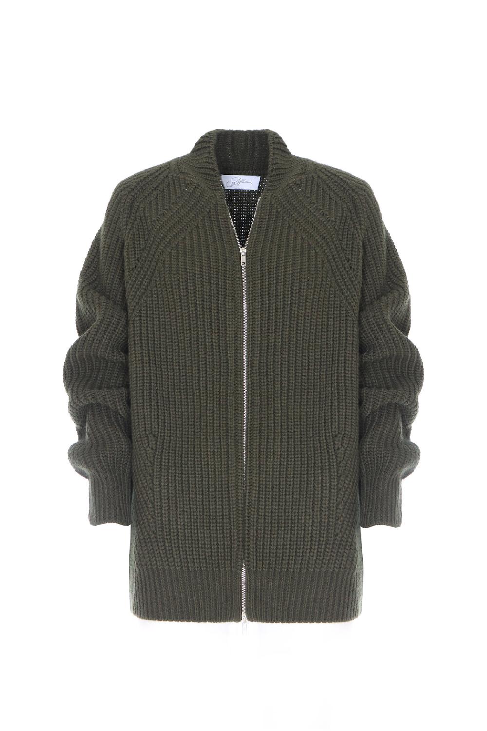 Soallure CARDIGAN ZIP IN LANA CARDATA Lightning offer