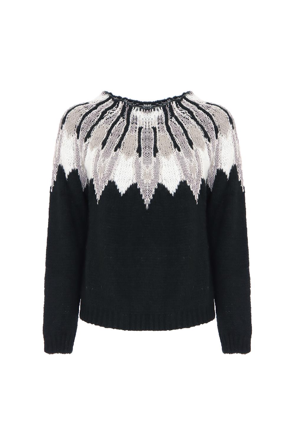 Soallure PULL MOUNTAIN JACQUARD Affare Del Giorno