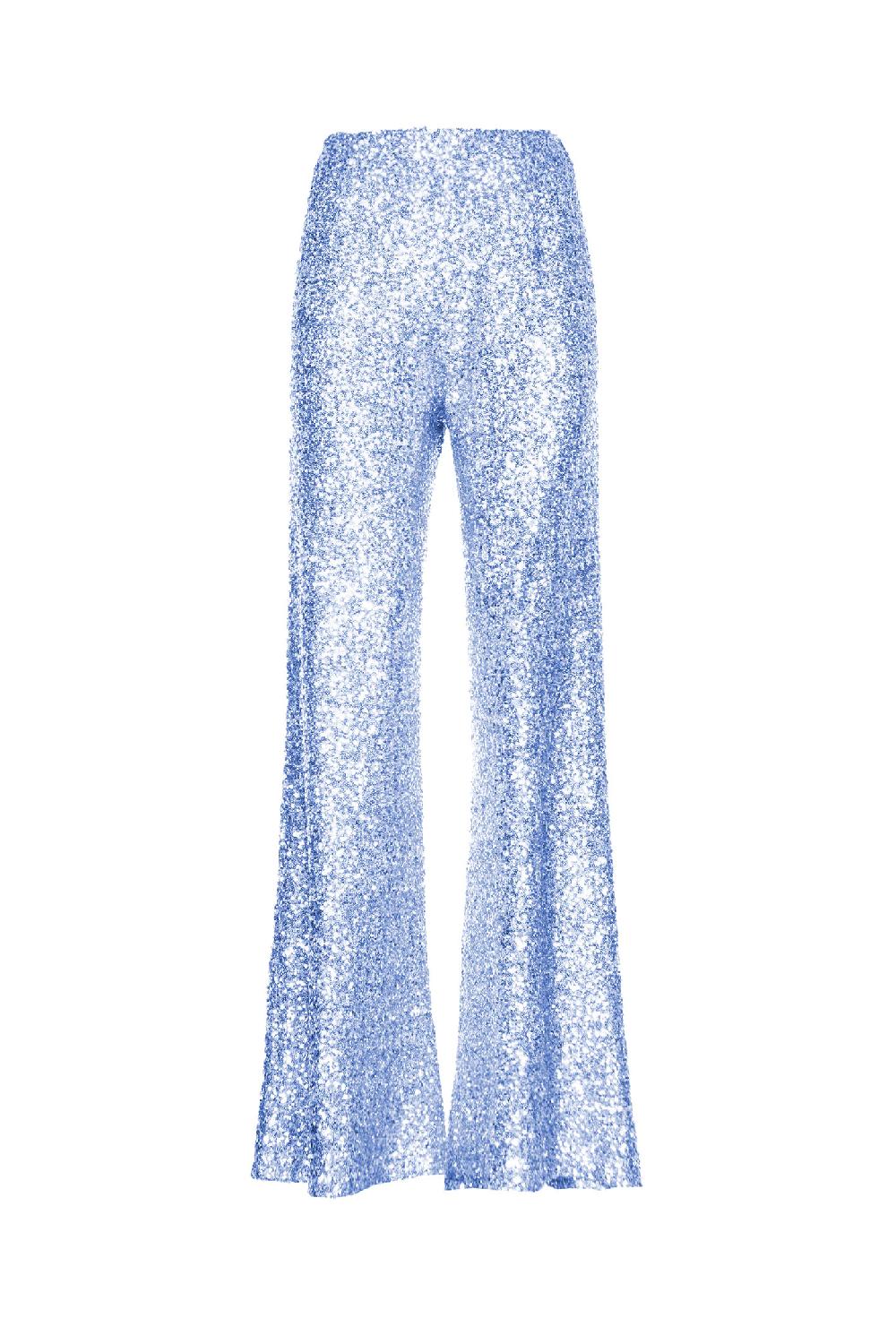 Soallure PANTALONE PALAZZO PAILLETTES Novità
