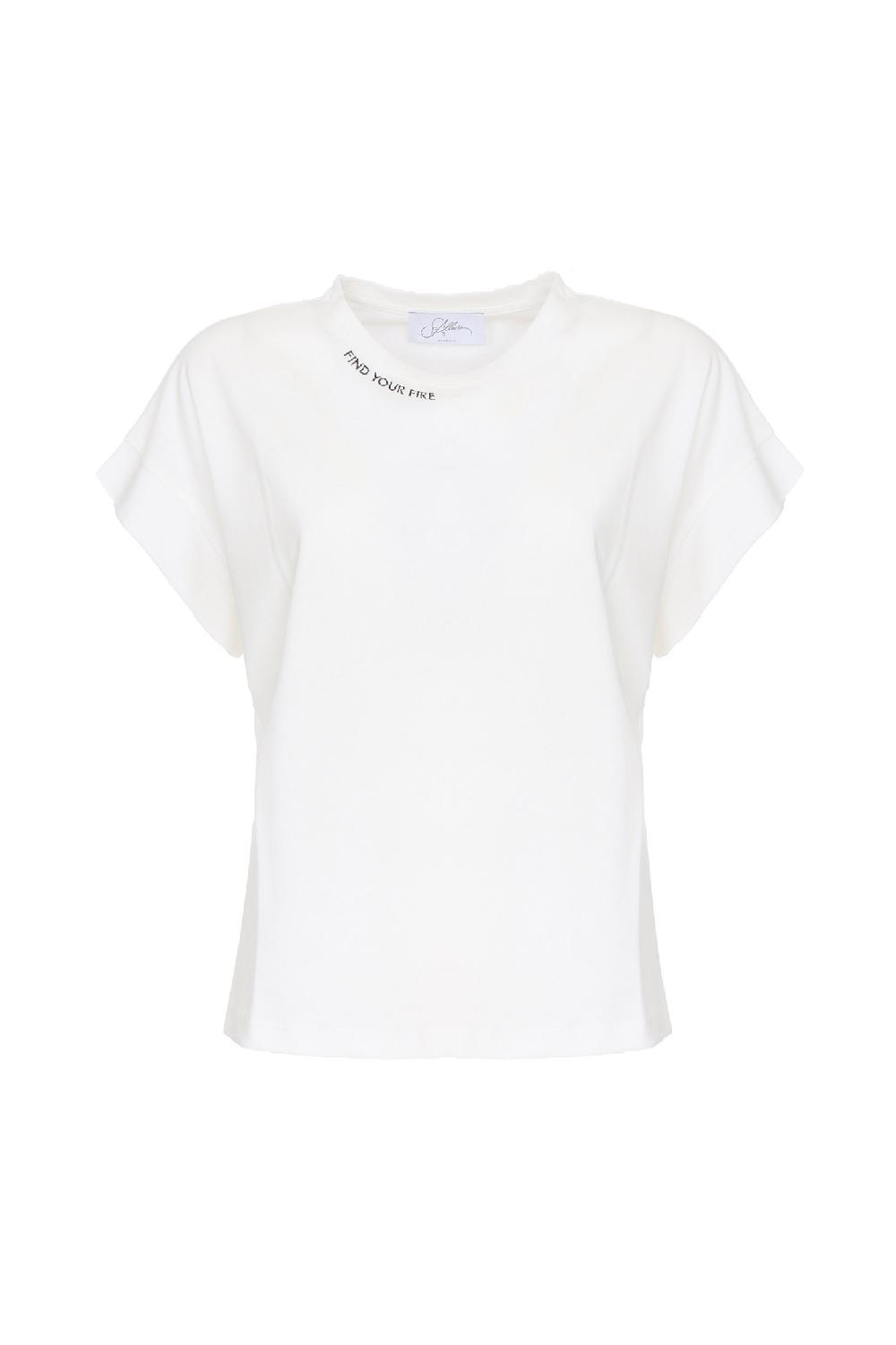 Soallure T-SHIRT CON RICAMO Saldi