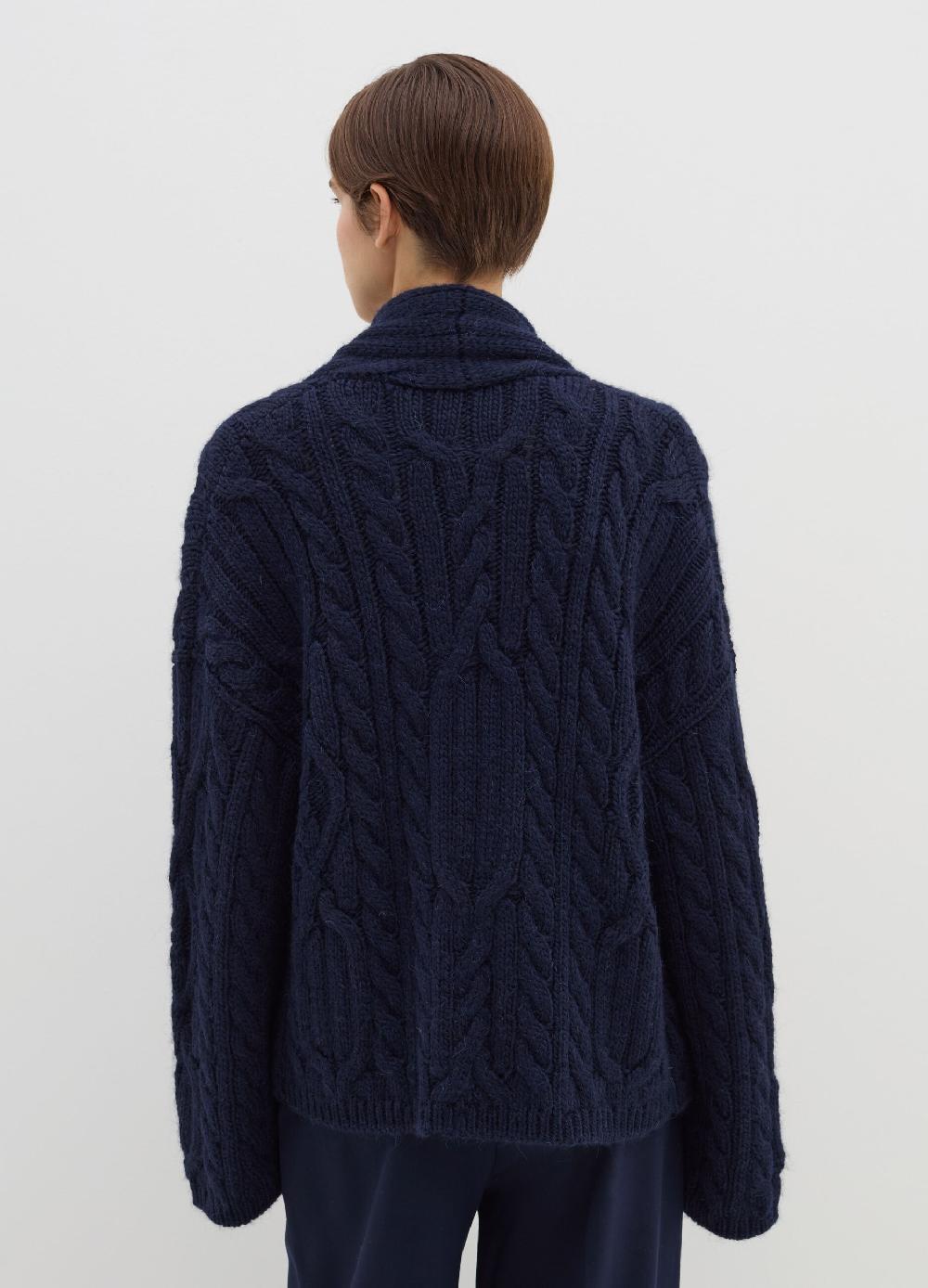 Stefanel Cardigan aperto in stoppino a trecce 2025