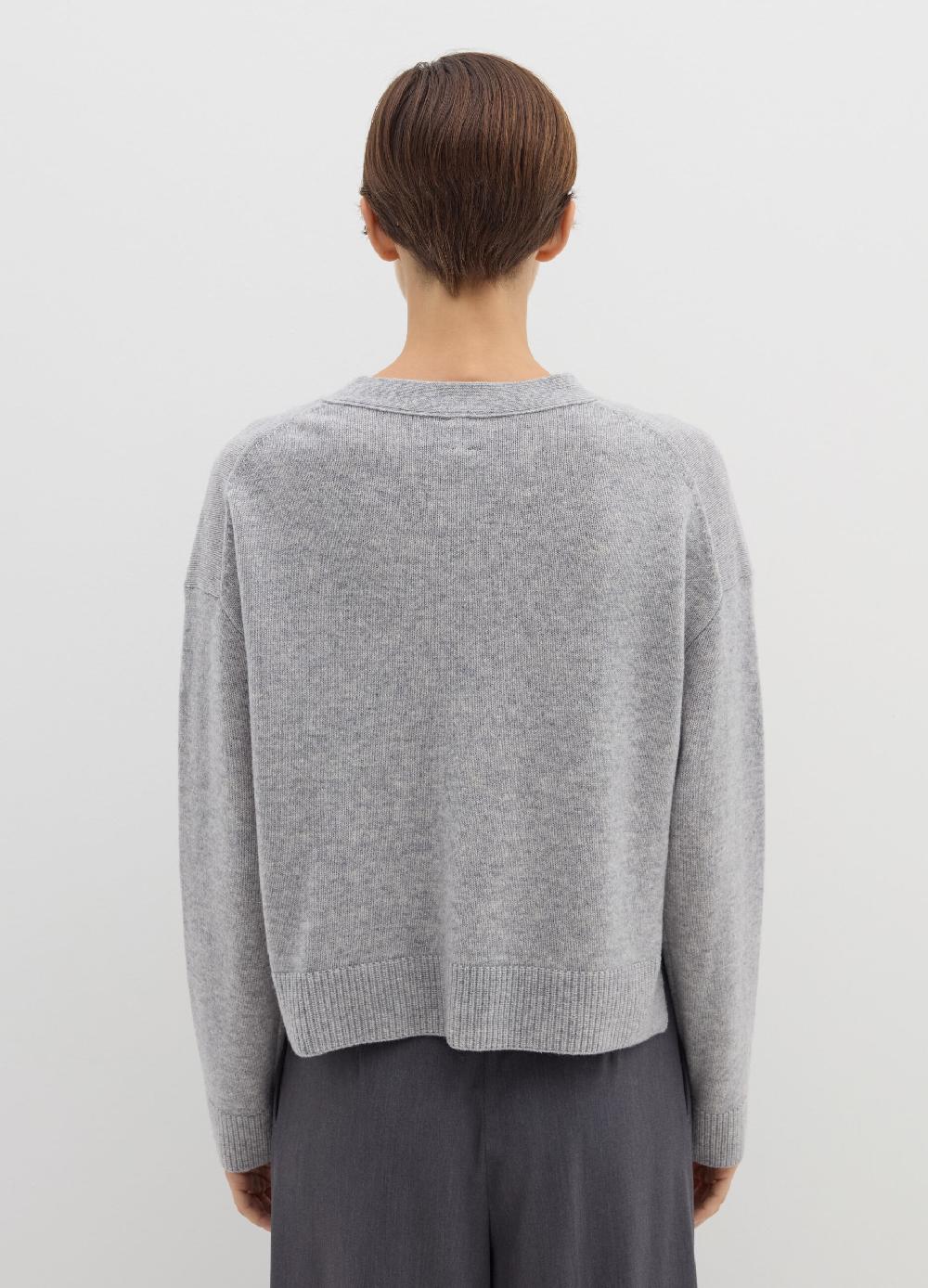 Stefanel Cardigan in lana e cashmere con scollo a V In Linea
