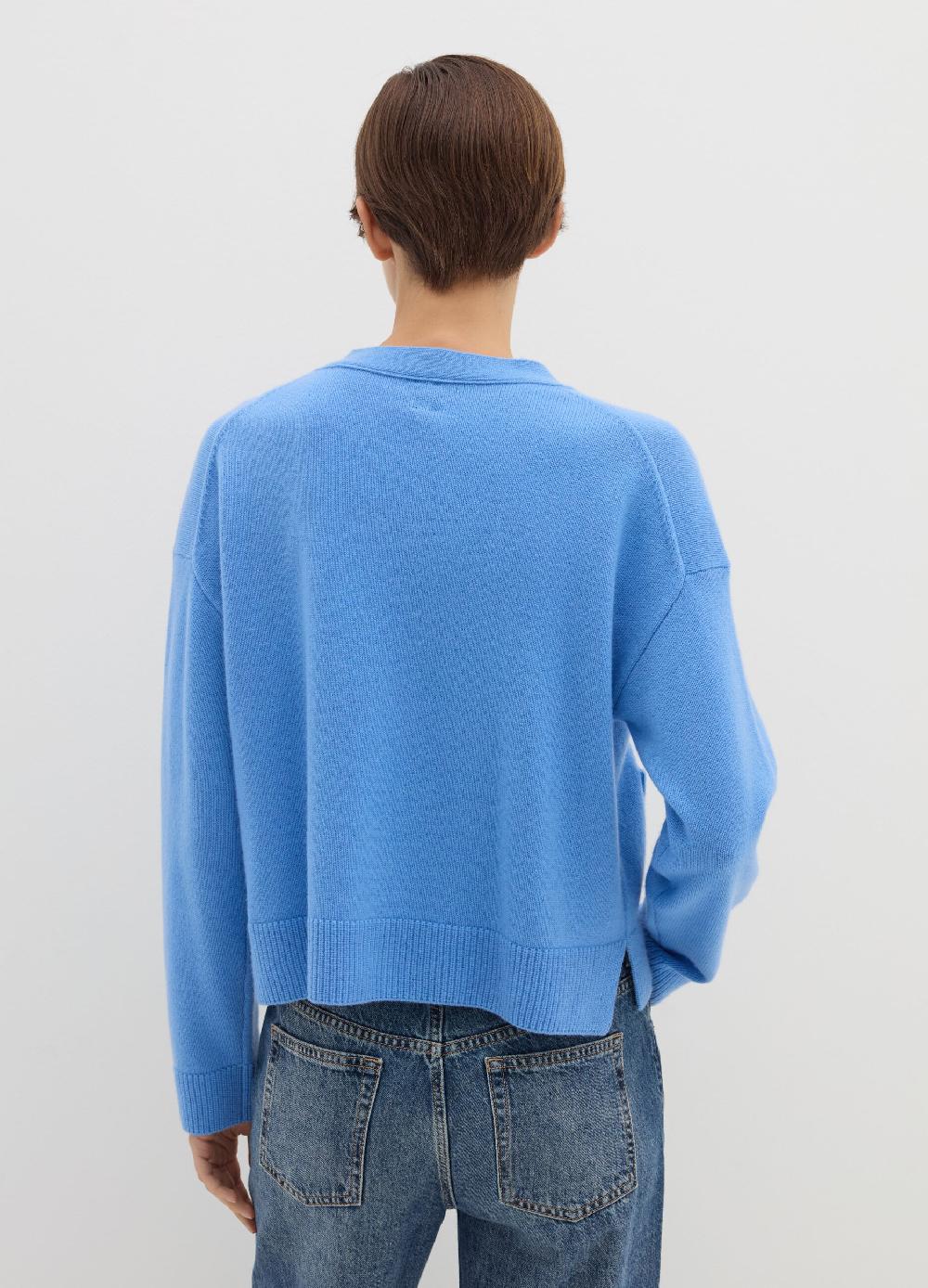Stefanel Cardigan in lana e cashmere con scollo a V Qualità
