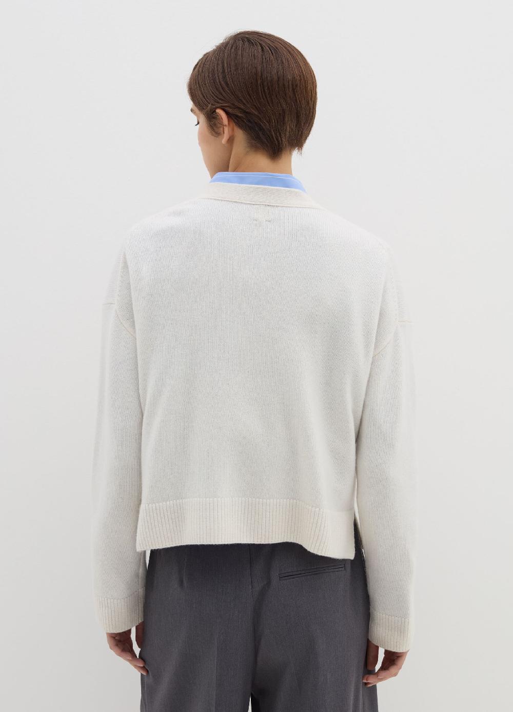 Stefanel Cardigan in lana e cashmere con scollo a V Vendita
