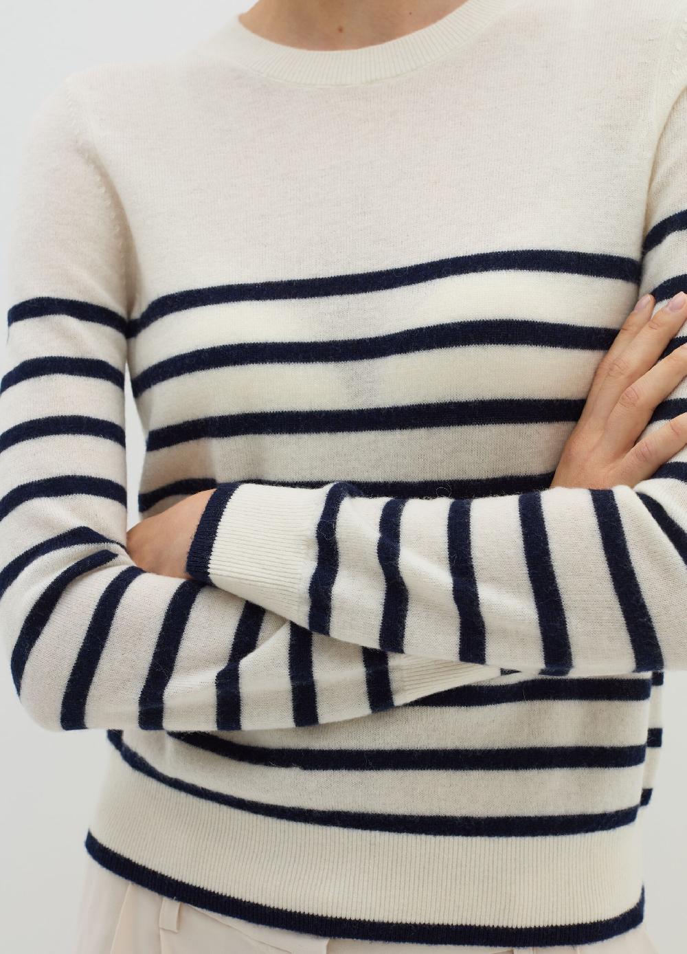 Stefanel Pullover a righe in lana cardata Qualità Garantita