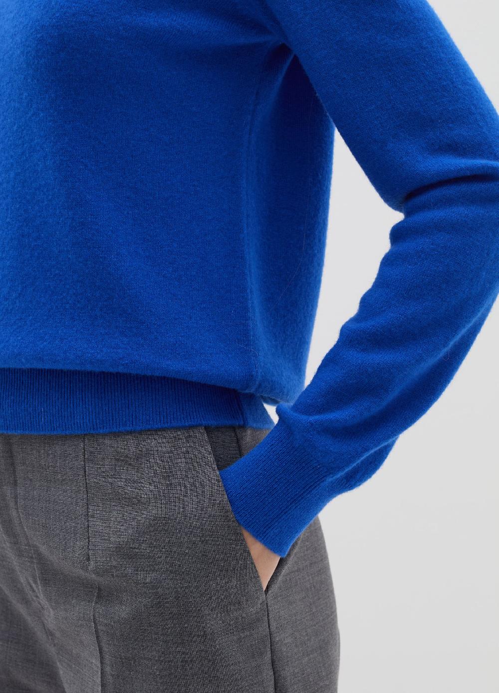 Stefanel Maglia in lana cardata con maniche lunghe Promozione Limitata