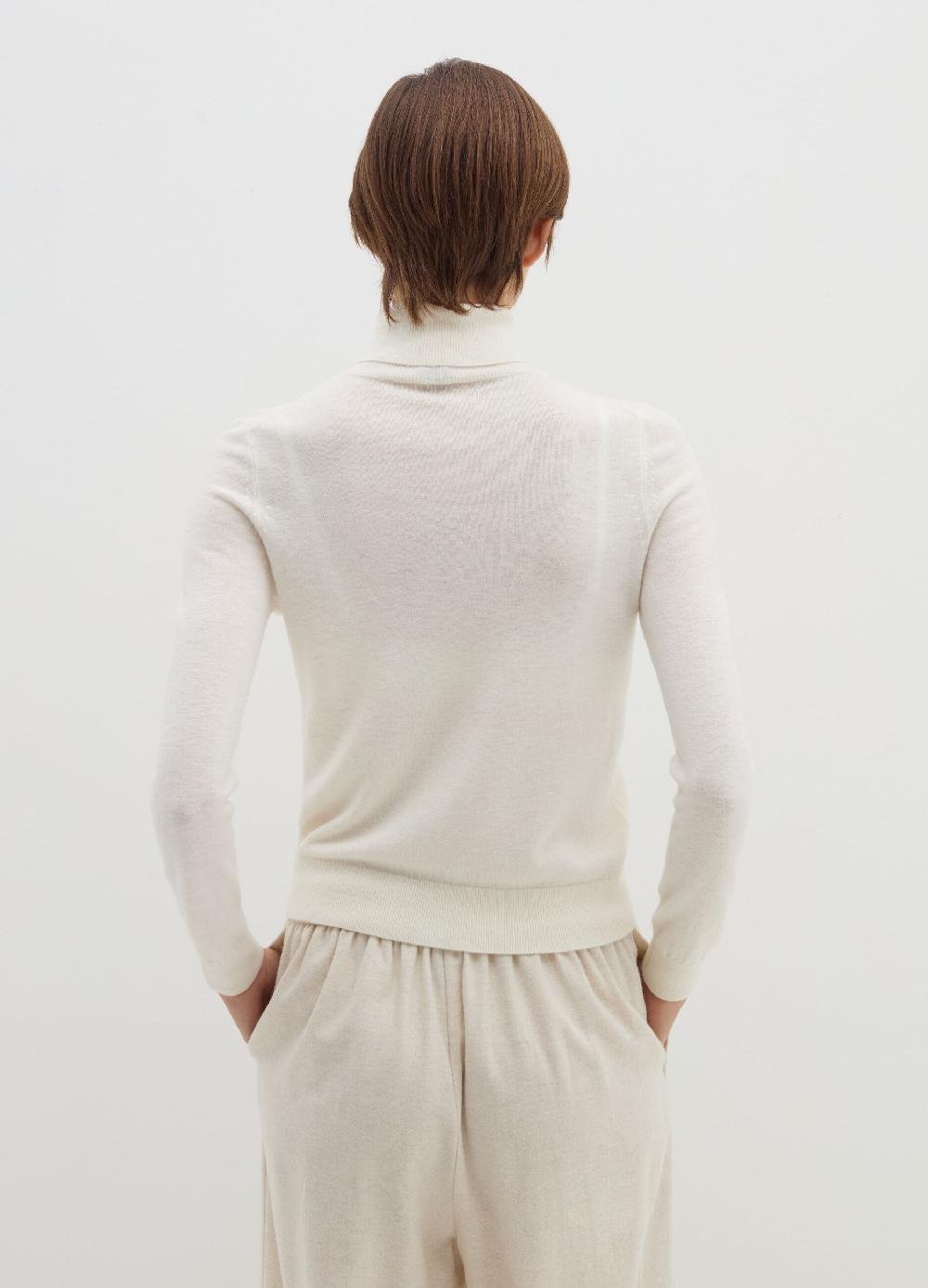 Stefanel Pullover in lana cardata a collo alto Shopping Online