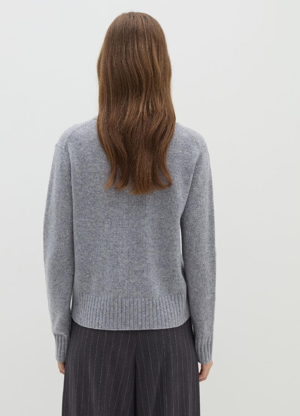 Stefanel Cardigan girocollo in lana cardata Prezzo Ridotto