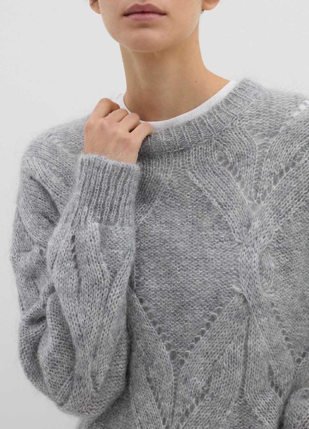 Stefanel Pullover oversize tricot con lurex Online