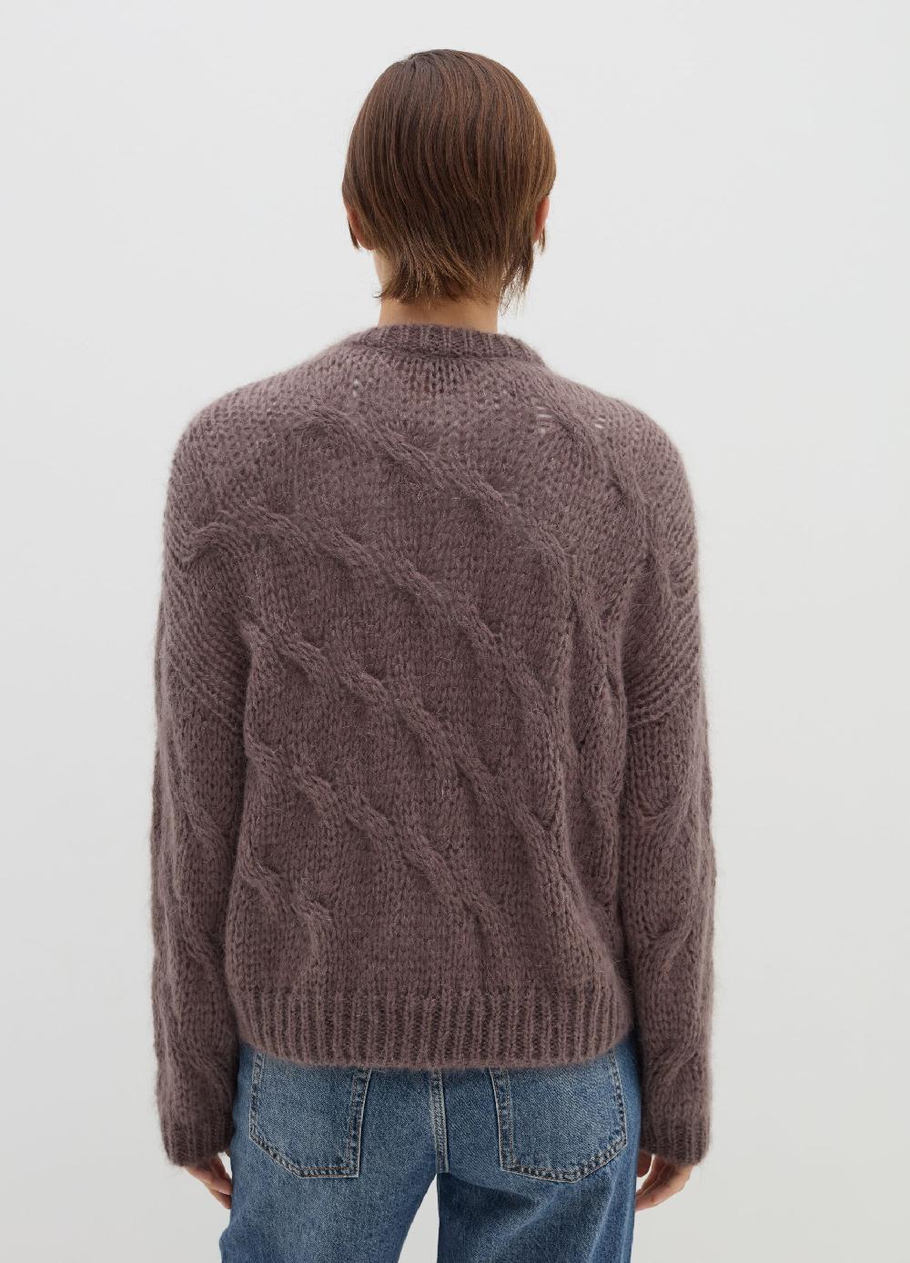 Stefanel Pullover oversize a treccia Outlet