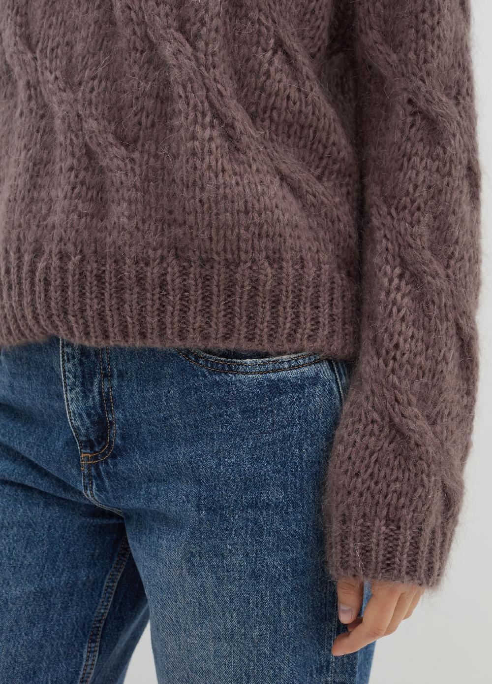 Stefanel Pullover oversize a treccia Outlet