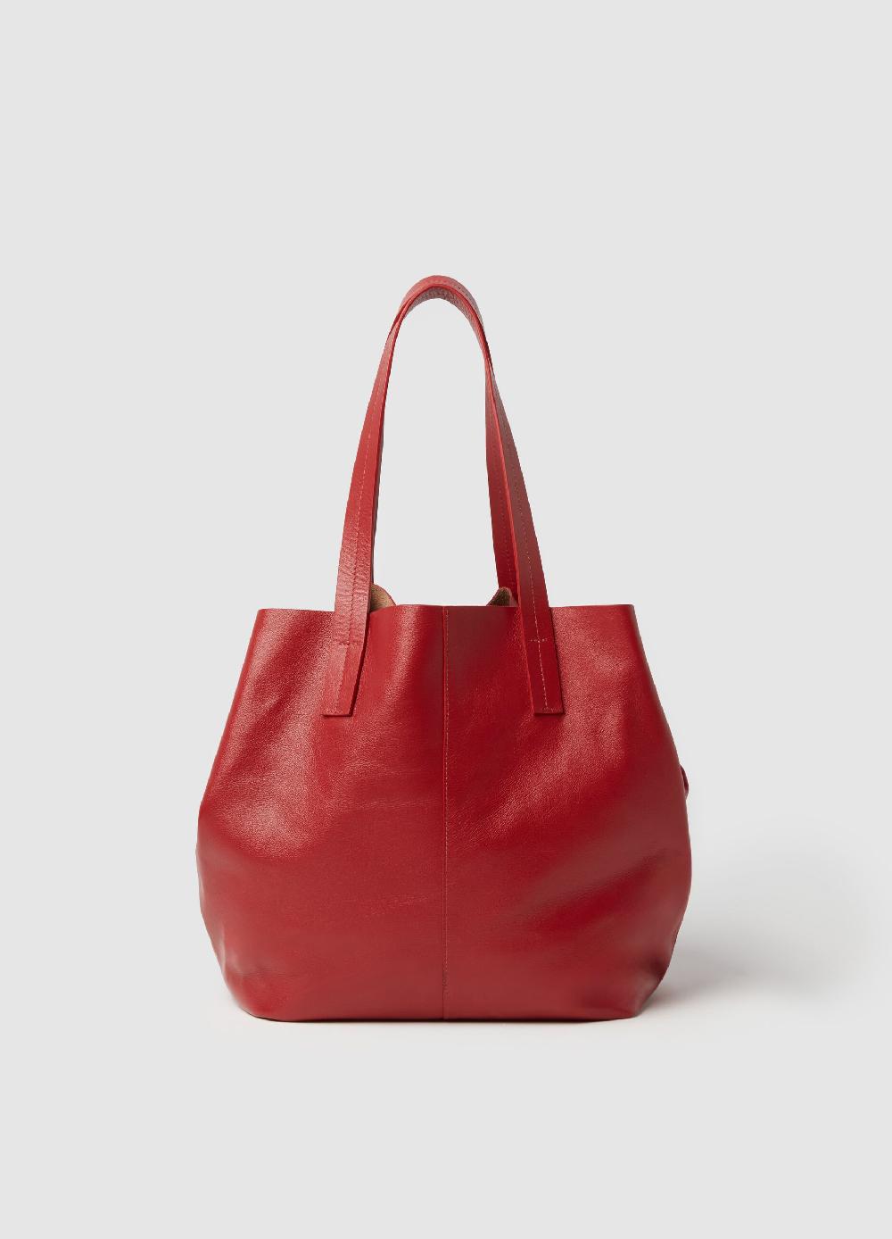 Stefanel Borsa shopper in pelle Offerte