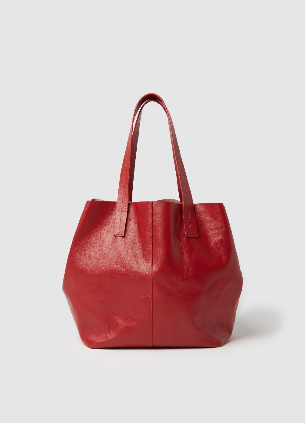 Stefanel Borsa shopper in pelle Offerte
