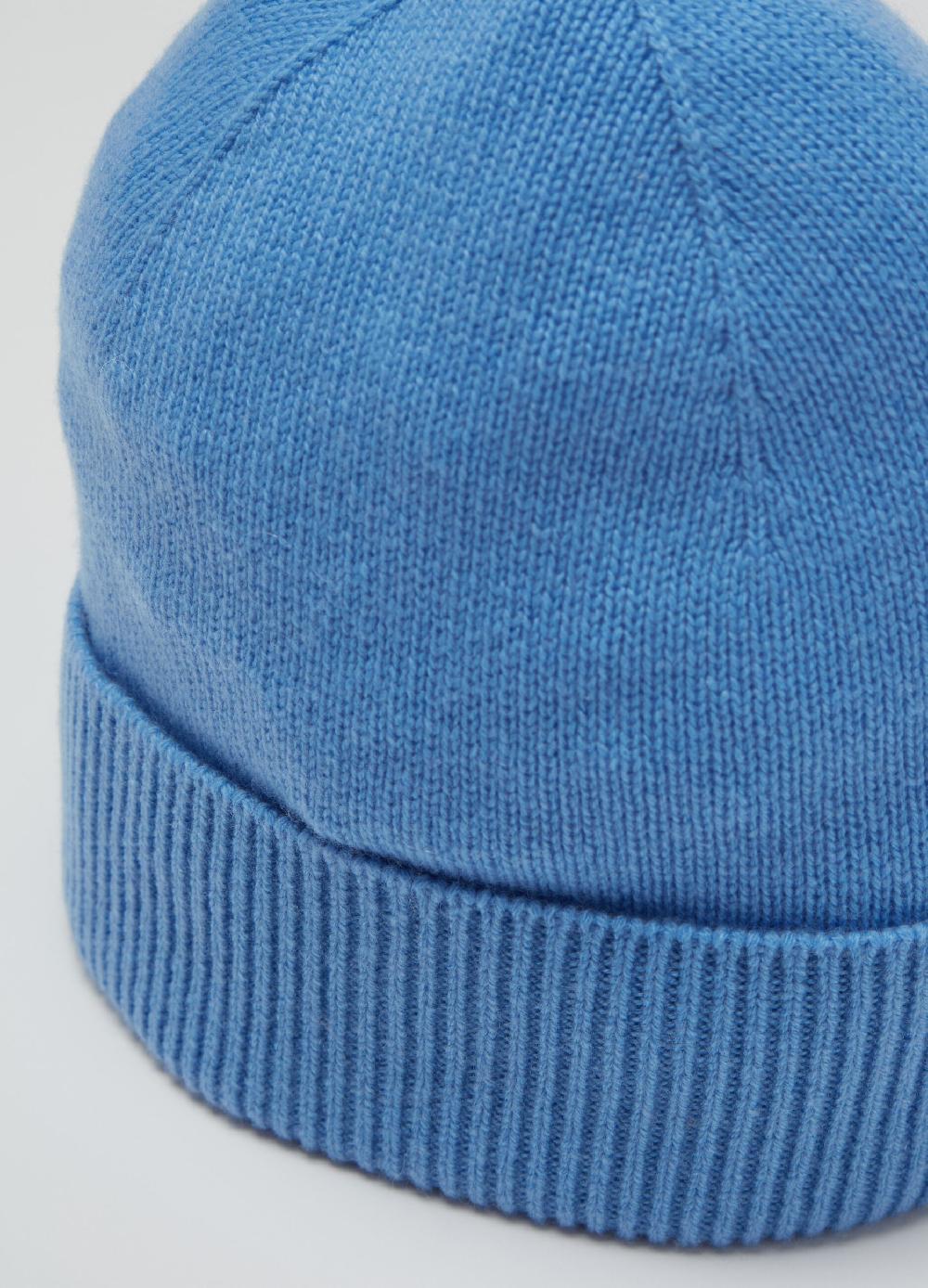 Stefanel Berretto in cashmere con risvolto Qualità Garantita