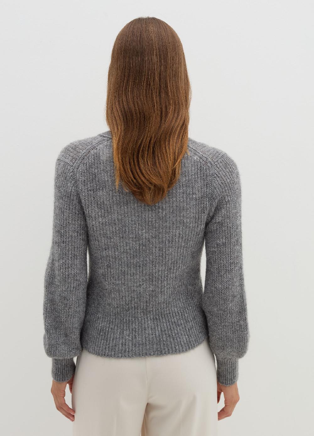 Stefanel Cardigan in lurex con scollo a V Saldi