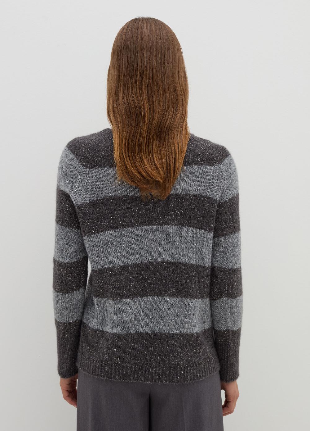 Stefanel Maglia in alpaca leggero a righe Vendite Flash
