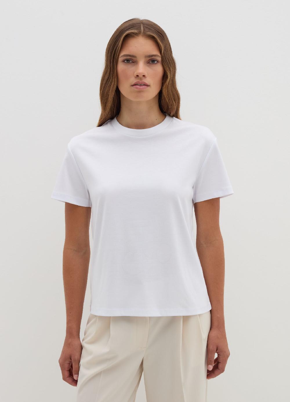 Stefanel T-shirt girocollo in jersey Qualità