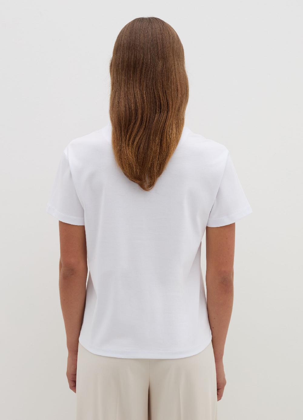 Stefanel T-shirt girocollo in jersey Qualità
