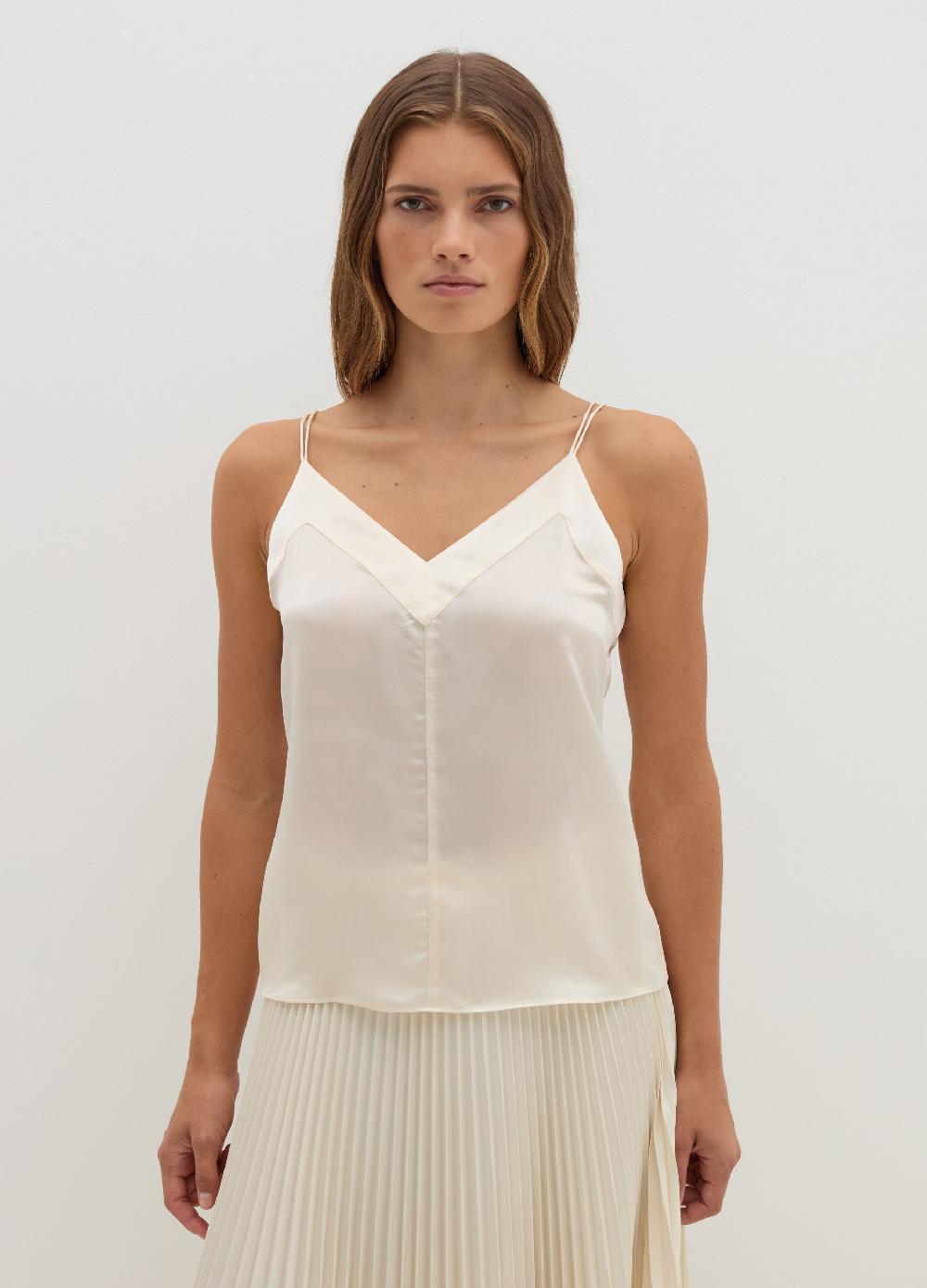 Stefanel Top in viscosa e seta Shopping Online