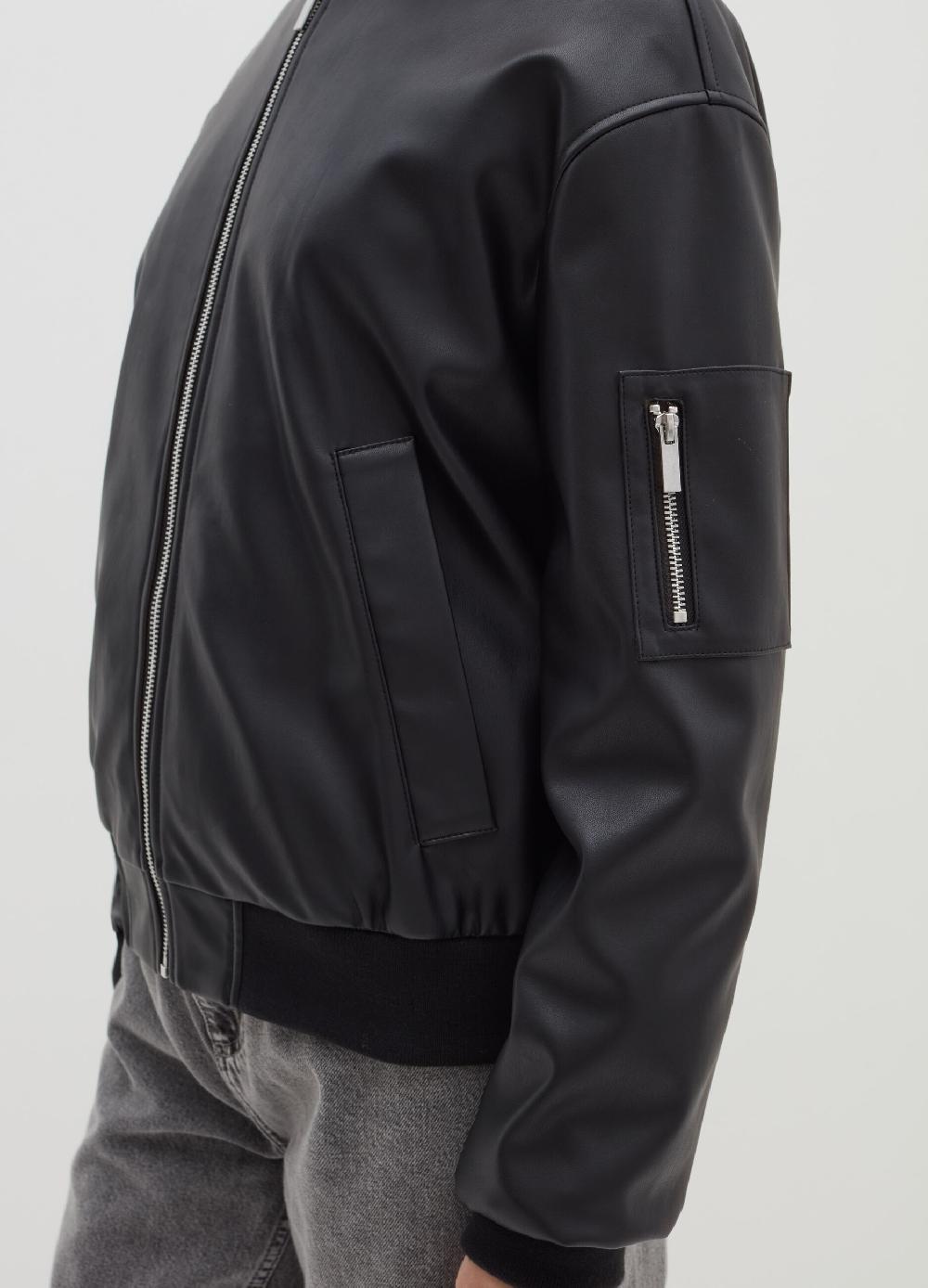 Stefanel Bomber full-zip effetto lucido Sconto