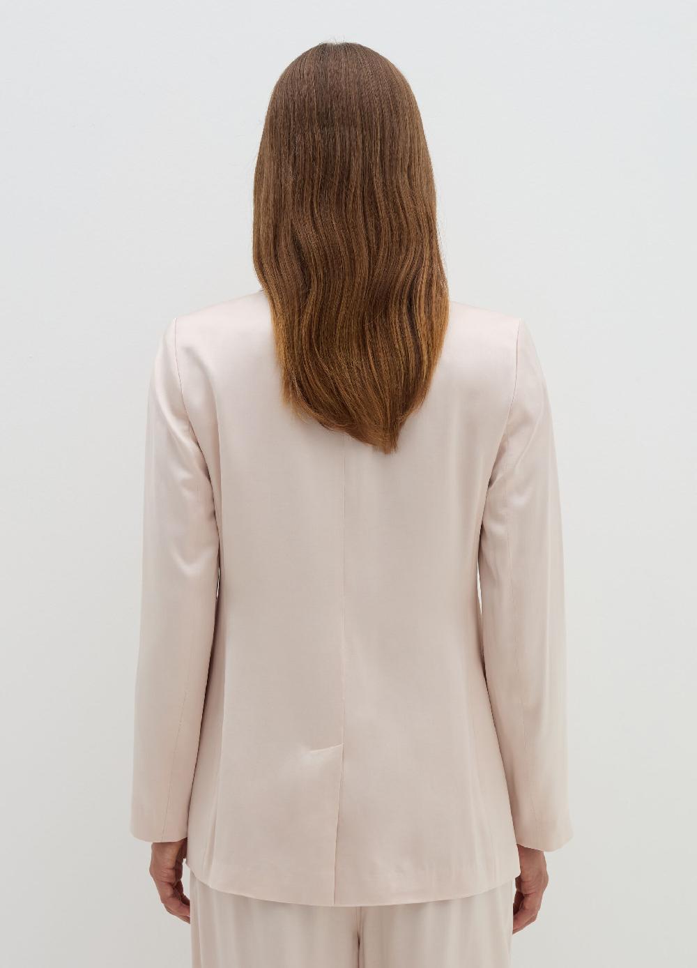 Stefanel Blazer fluido monopetto in viscosa satin Economico