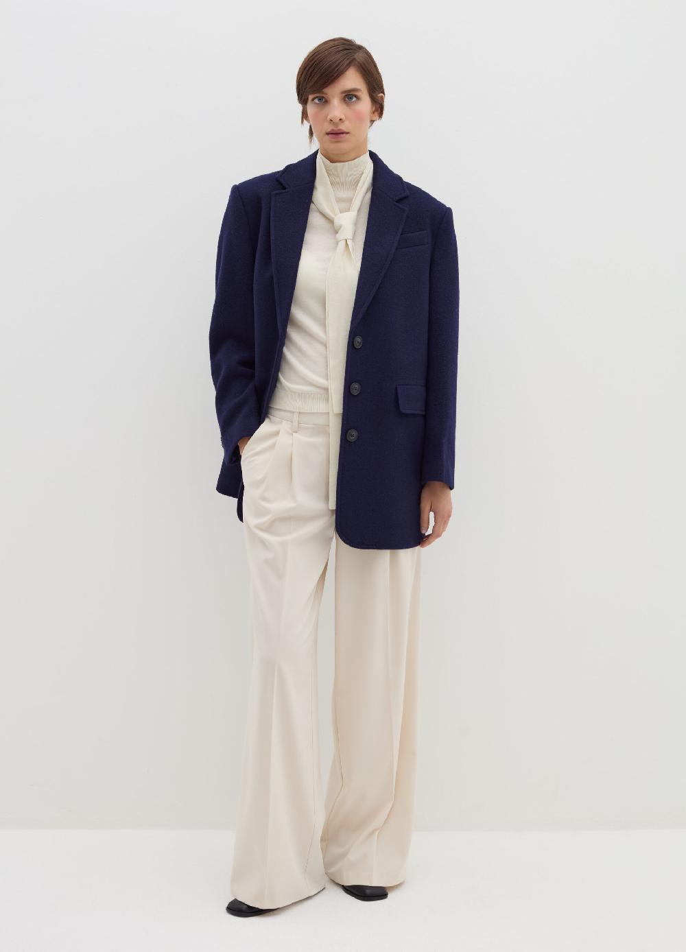 Stefanel Cappotto sette ottavi in panno Outlet