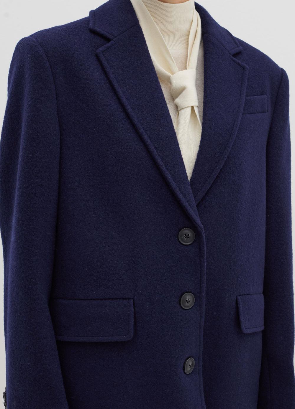 Stefanel Cappotto sette ottavi in panno Outlet
