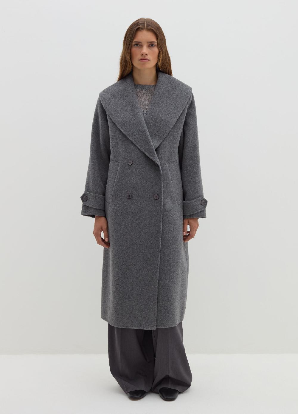 Stefanel Cappotto lungo doppiopetto Saldi Di Fabbrica