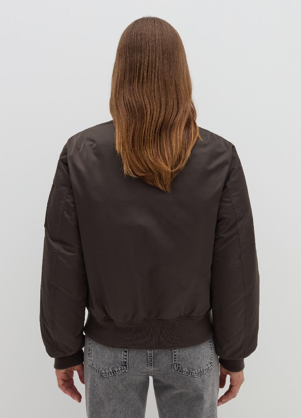 Stefanel Bomber full-zip effetto satin Italy
